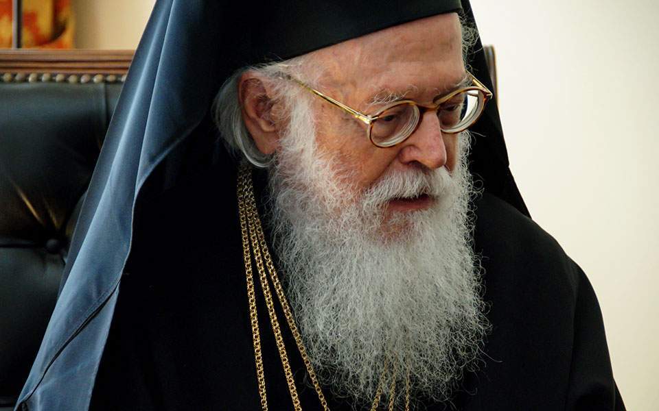 Θετικός στον κορωνοϊό ο Αρχιεπίσκοπος Αλβανίας, Αναστάσιος! Εκτάκτως στην Αθήνα με C-130 - Σε κίνδυνο η υγεία του, λόγω χρόνιων προβλημάτων