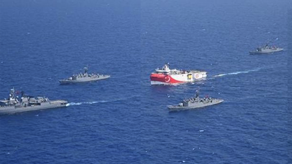 Νέα τουρκική NAVTEX για έρευνες του Oruc Reis στην Αν. Μεσόγειο εξέδωσε η Τουρκία