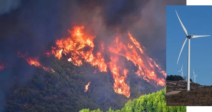 Περίεργες' συμπτώσεις: Καίγεται όλη η Ελλάδα και η κυβέρνηση τροποποίησε νύχτα Νόμο για να 'φυτεύει' ανεμογεννήτριες στα καμένα δάση! - Europost.gr