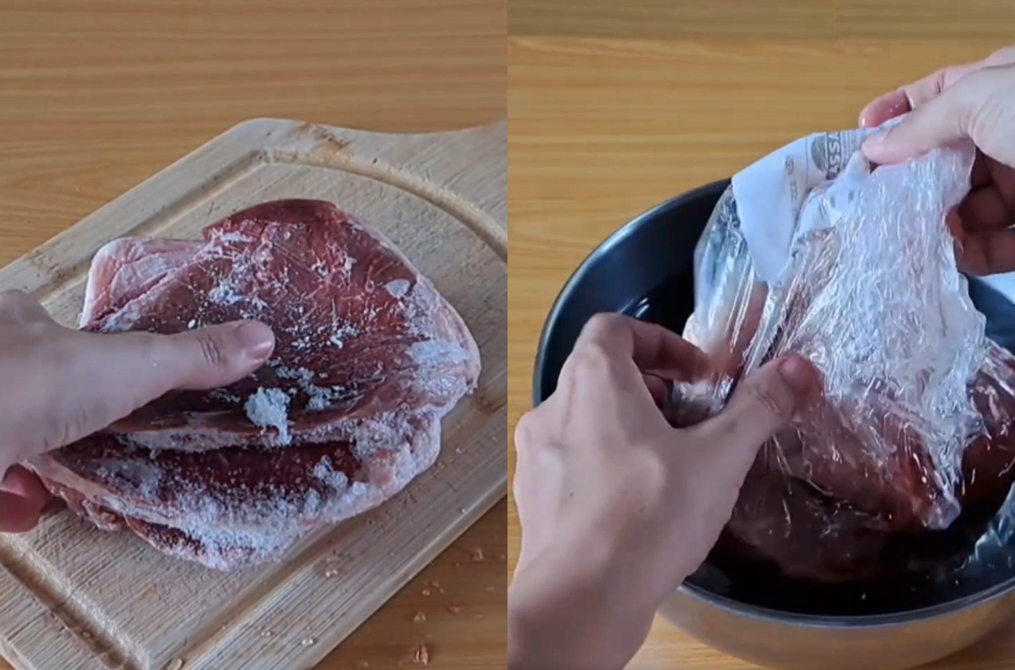 Κρέας: Πώς να το ξεπαγώσετε σε μόλις 5 λεπτά