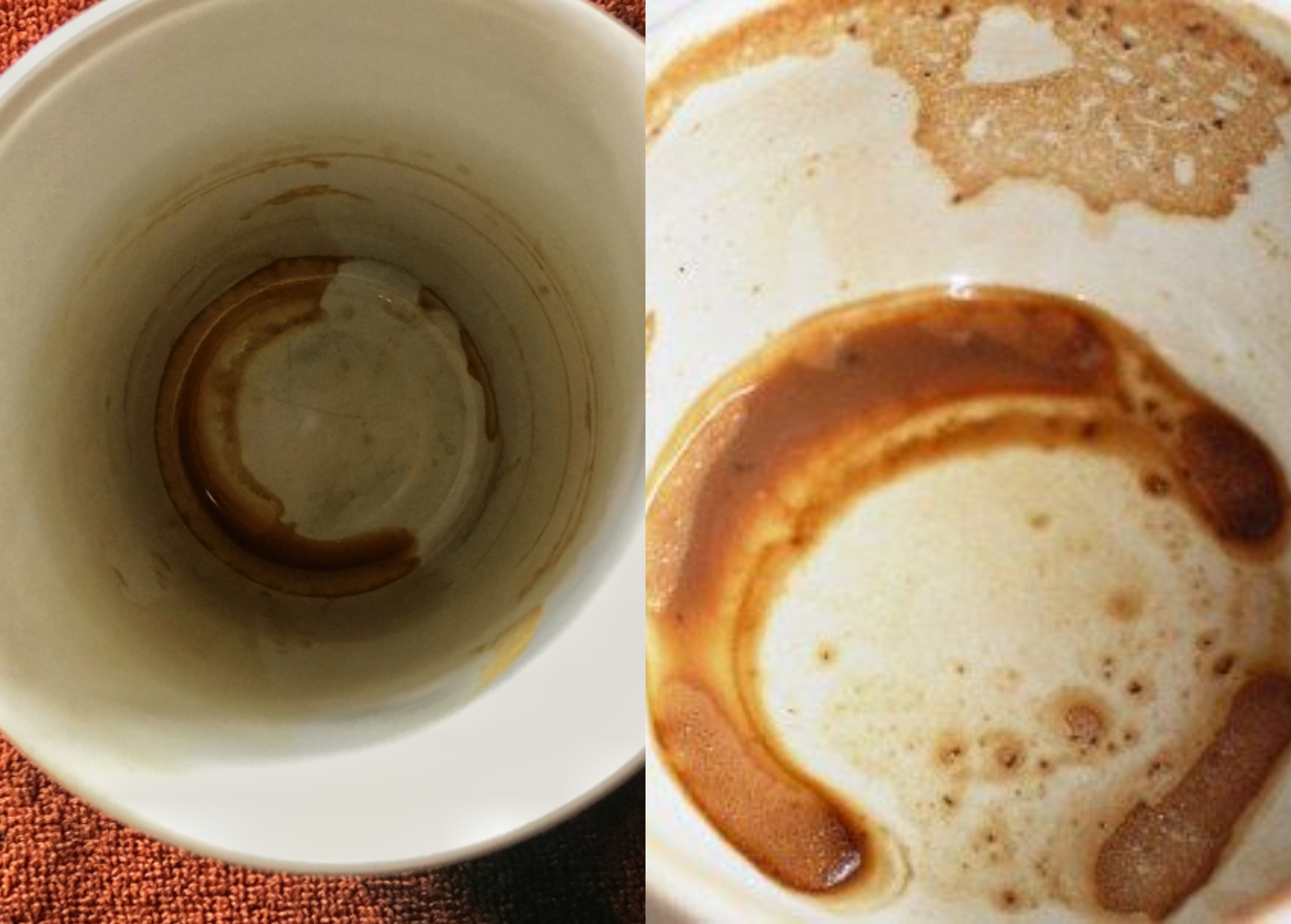 Στυμμένες κούπες από καφέ και τσάι: Πως θα φύγουν οι μαυρίλες και τα καφέ σημάδια