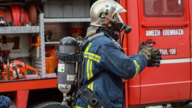 40χρονος νεκρός σε φωτιά σε ξενοδοχείο στη Λιοσίων