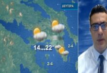 Παναγιώτης Γιαννόπουλος - Καιρός: «Ασφυκτικό σκηνικό το επόμενο 48ωρο»