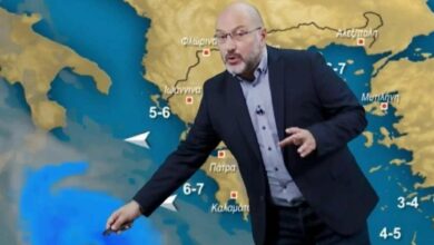 Σάκης Αρναούτογλου: Νέα αλλαγή του καιρού, "κόβεται" στα δύο η Ελλάδα
