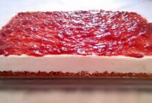 Τσίζκεικ χωρίς ζάχαρη, με ελάχιστες θερμίδες, πλούσια κρέμα και φρουτένια γεύση