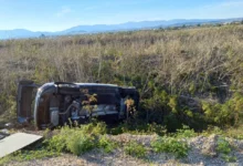 Πτολεμαΐδα: Στο νοσοκομείο έξι άτομα έπειτα από πλαγιομετωπική σύγκρουση ΙΧ