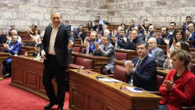 ΣΥΡΙΖΑ: Εγκρίθηκε ομόφωνα το νέο προεδρείο της Κ.Ο. μετά από την πρόταση του Σωκράτη Φάμελλου στη σημερινή συνεδρίαση.