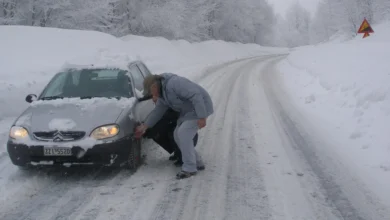 Δυτική Μακεδονία: Δείτε σε ποιες περιοχές χρειάζονται αλυσίδες χιονιού, μεγάλη προσοχή σε Φλώρινα και Καστοριά.