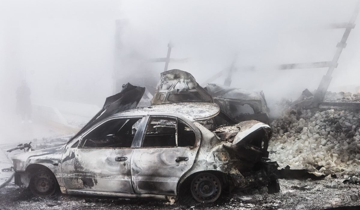 Σοκάρουν οι εικόνες από το φλεγόμενο τοπίο στην Εγνατία Οδό: «Δεν είδα, δεν κατάλαβα τίποτα» δήλωσε ο οδηγός της νταλίκας