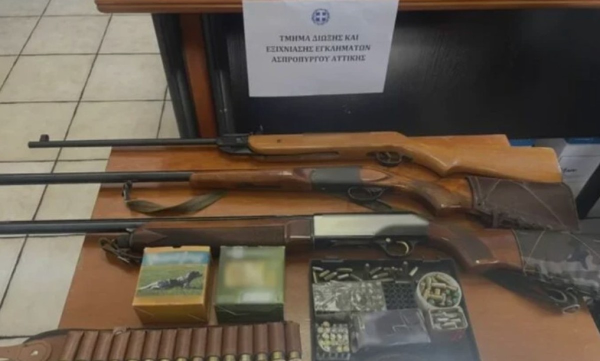 Επιχείρηση «αστραπή» της ΕΛ.ΑΣ. στον Ασπρόπυργο: Όπλα και ρευματοκλοπές στο στόχαστρο – Εννέα συλλήψεις