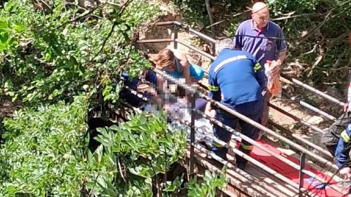 «Οι πεζοί διασχίζουν το φαράγγι με δική τους ευθύνη» λέει στο newsit.gr ο πρόεδρος της ομοσπονδίας των συλλόγων Ορεινής Μεσσηνίας