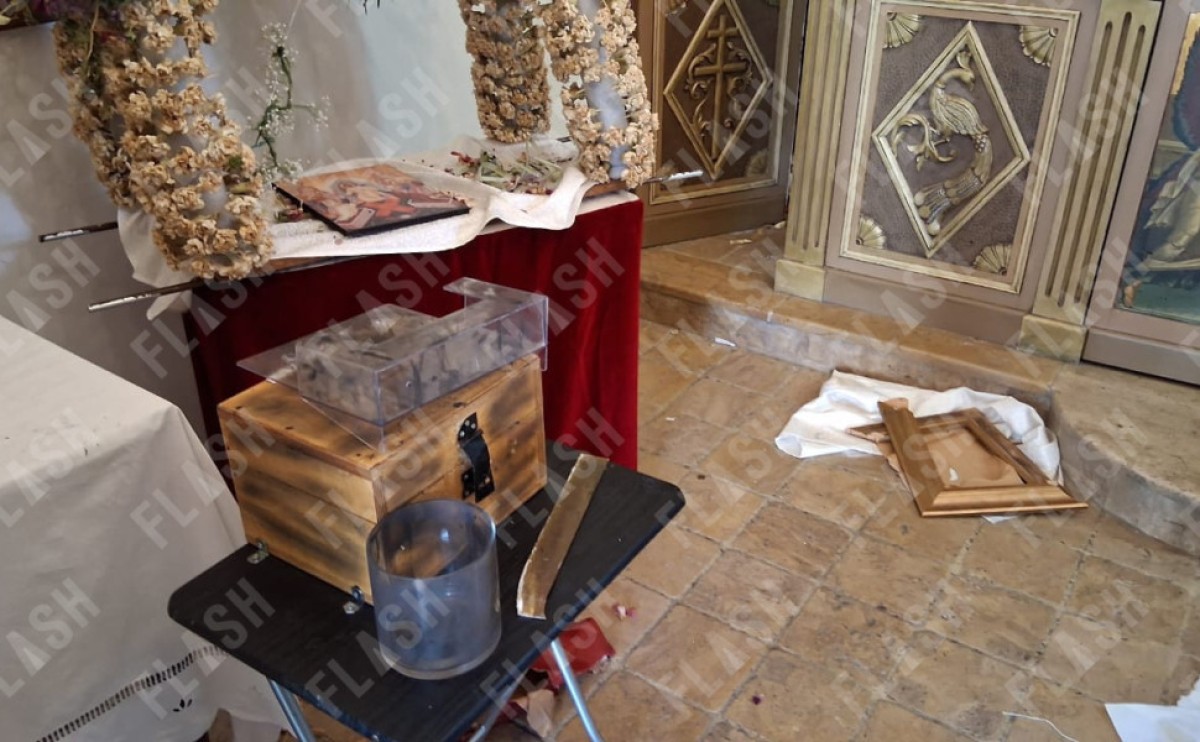 Στόχος διαρρηκτών έγινε ο Ιερός Ναός της Αγίας Όλγας που βρίσκεται στον προαύλιο χώρο του νοσοκομείου «Αγία Όλγα» στη Νέα Ιωνία