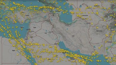 Μια εικόνα χίλιες λέξεις… Τα αεροπλάνα, με εντολή των εταιριών στις οποίες ανήκουν αποφεύγουν σημαντικές περιοχές της Μέσης Ανατολής