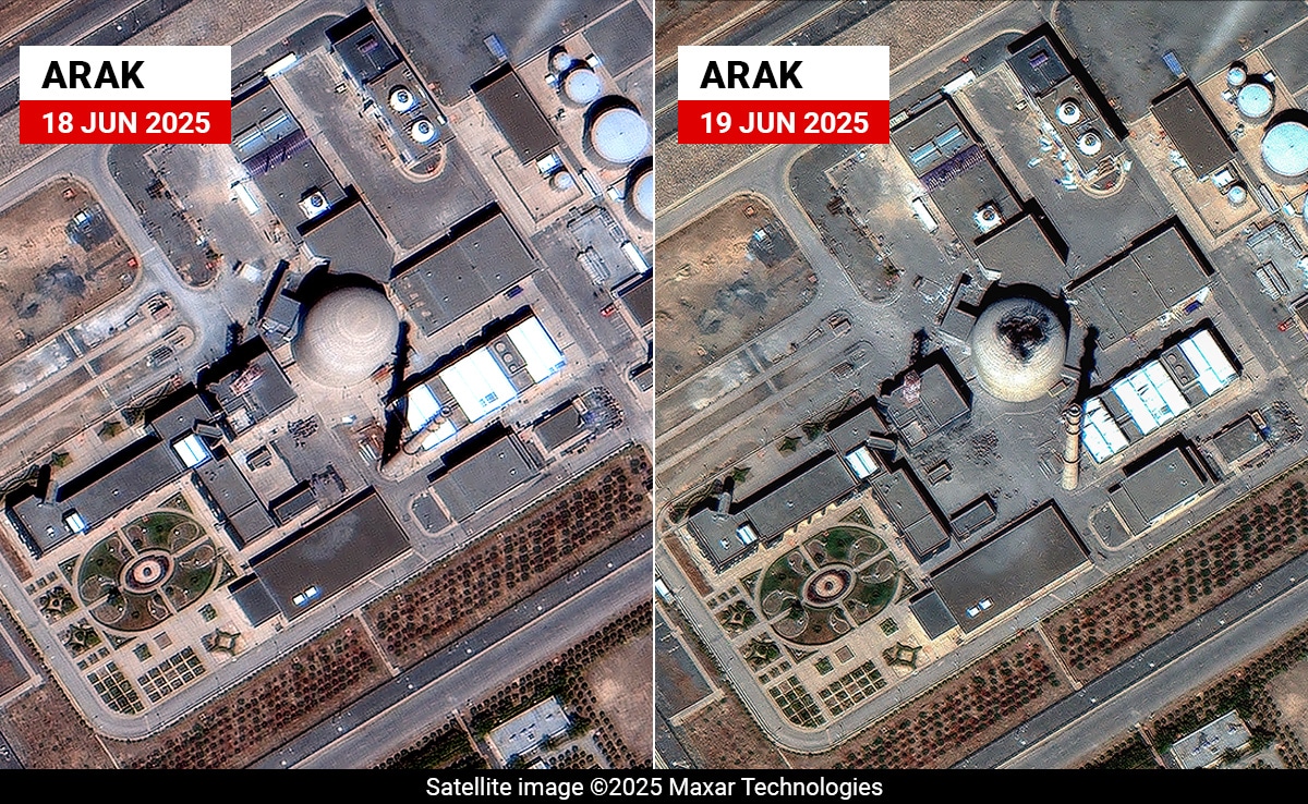 Στο στόχαστρο της ισραηλινής αεροπορίας βρέθηκε ο πυρηνικός αντιδραστήρας βαρέος ύδατος του Arak, ένα από τα πιο