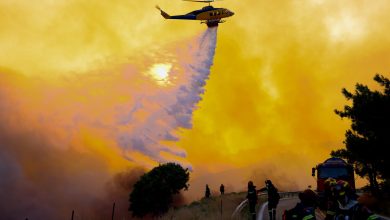 Σε κατάσταση εκτάκτου ανάγκης έχει περιέλθει η Χίος, με τις πυρκαγιές να ξεσπούν διαδοχικά και να μετατρέπουν το νησί