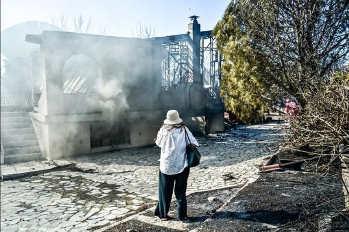 Οδύνη και αποτροπιασμό προκαλεί η μαρτυρία κατοίκου της περιοχής Θυμάρι στην Παλαιά Φώκαια, η οποία είδε το σπίτι της