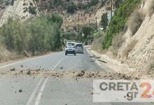 Κατολισθήσεις στην Κρήτη έπειτα από τον σεισμό των 5,3 Ρίχτερ – Καθησυχαστικοί οι τοπικοί φορείς