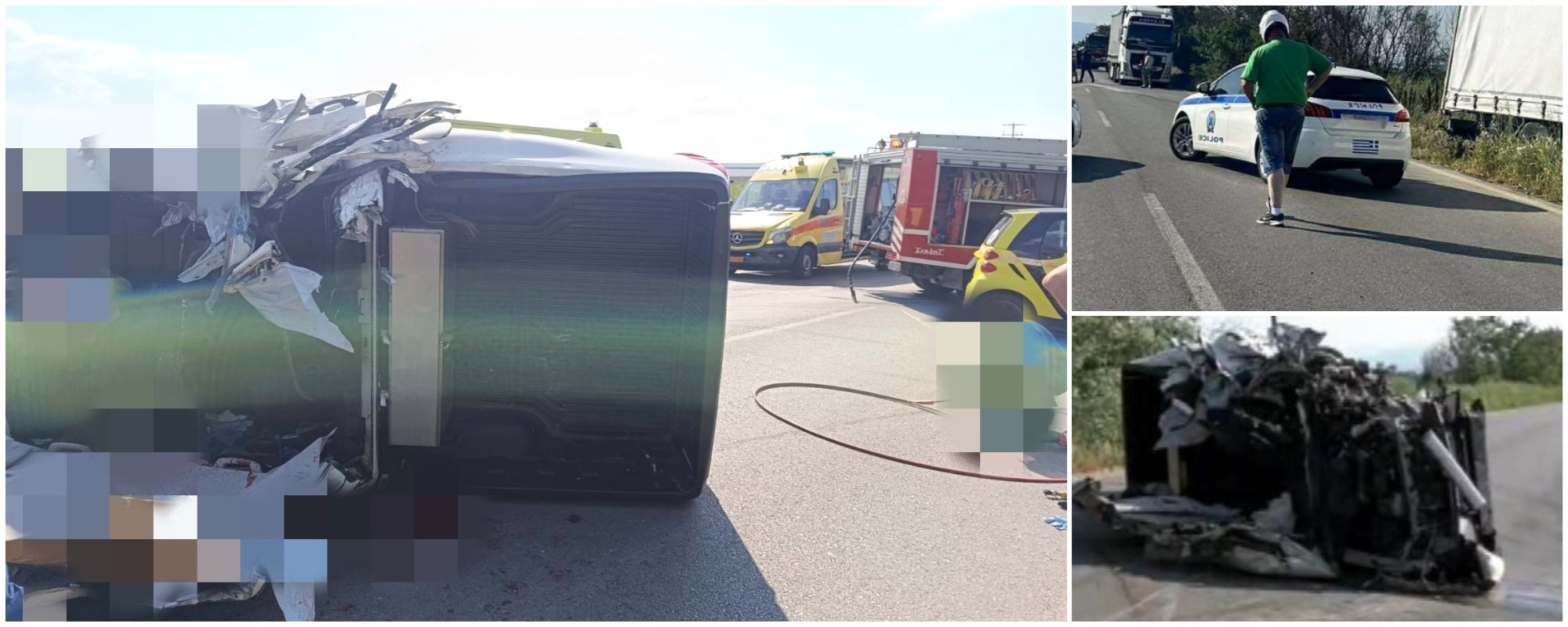 Συγκλονίζει η οικογενειακή τραγωδία που εκτυλίχθηκε το περασμένο Σάββατο στην Παλαιά Εθνική Οδό Θεσσαλονίκης–Βέροιας