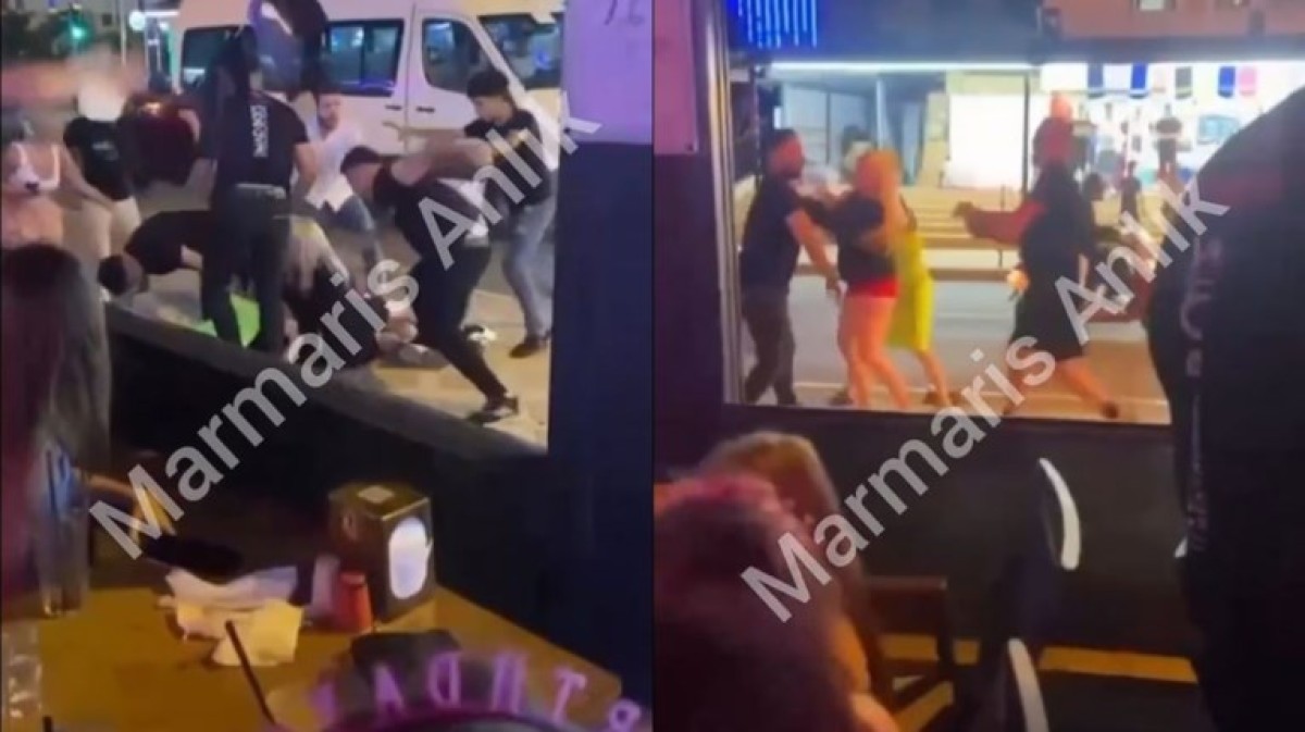 Σοκαριστικό βίντεο έχει κάνει τον γύρο του διαδικτύου, που δείχνει πορτιέρηδες σε εστιατόριο στον Μαρμαρά στην Τουρκία, να ξυλοκοπούν άγρια