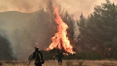 Σε κατάσταση αυξημένης επιφυλακής τίθεται η χώρα, καθώς για αύριο, Δευτέρα 14 Ιουλίου 2025, προβλέπεται πολύ υψηλός κίνδυνος εκδήλωσης