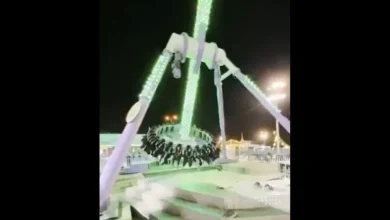 Περισσότεροι από 23 άνθρωποι τραυματίστηκαν, ορισμένοι σοβαρά, όταν ένα παιχνίδι κατέρρευσε σε ένα λούνα παρκ στην Ταΐφ στη Σαουδική Αραβία.