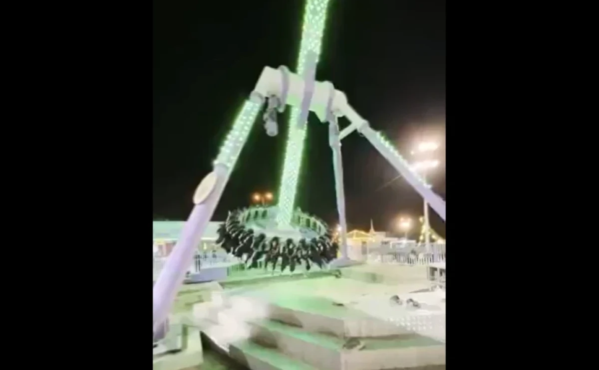 Περισσότεροι από 23 άνθρωποι τραυματίστηκαν, ορισμένοι σοβαρά, όταν ένα παιχνίδι κατέρρευσε σε ένα λούνα παρκ στην Ταΐφ στη Σαουδική Αραβία.