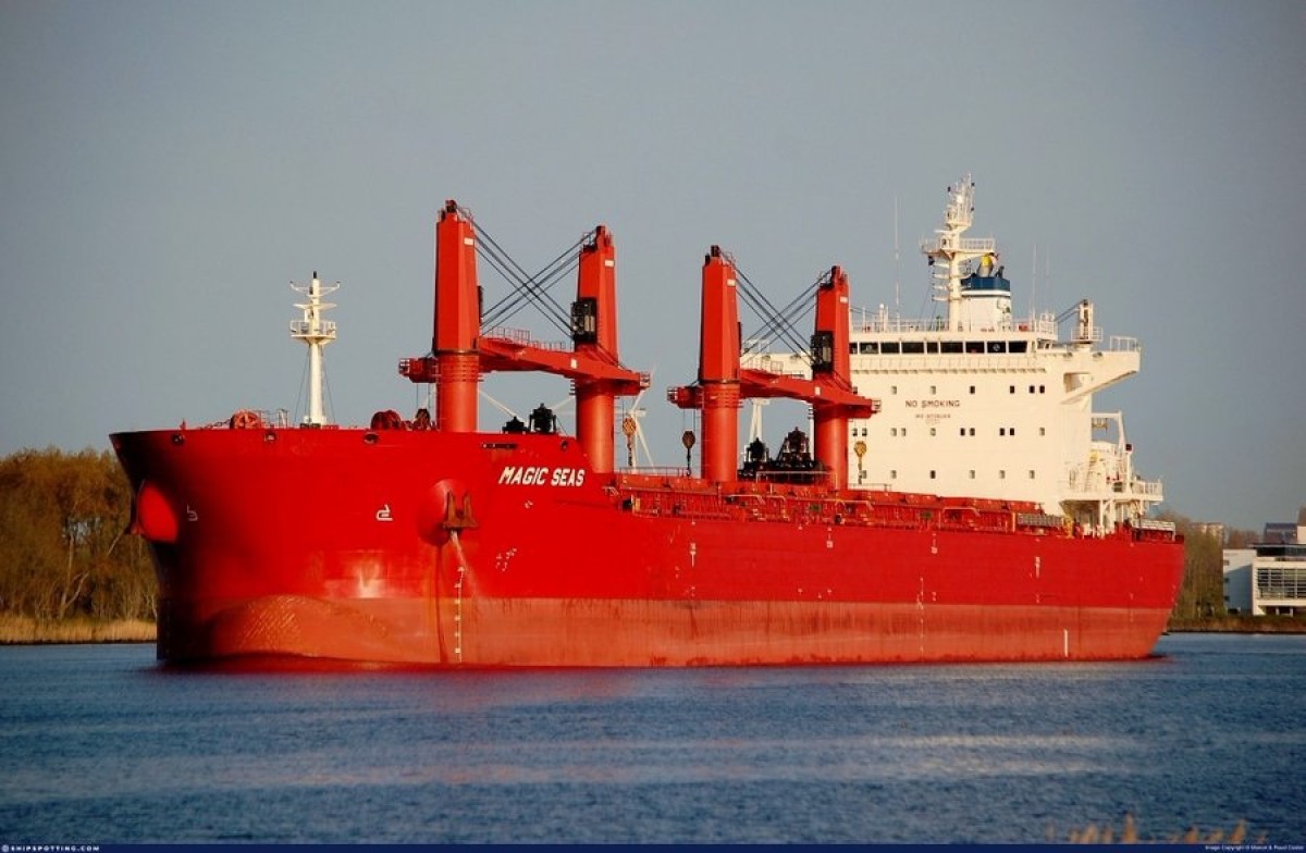 Την ευθύνη για την επίθεση που προκάλεσε σοβαρές ζημιές και οδήγησε στην εγκατάλειψη του ελληνόκτητου φορτηγού πλοίου «MV MAGIC SEAS»