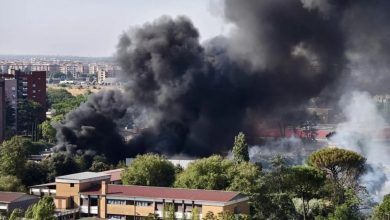 Συγκλονισμένη η Ρώμη από τη σφοδρή έκρηξη σε πρατήριο καυσίμων στη συνοικία Πρενεστίνο, το πρωί της Παρασκευής (04.07.2025)
