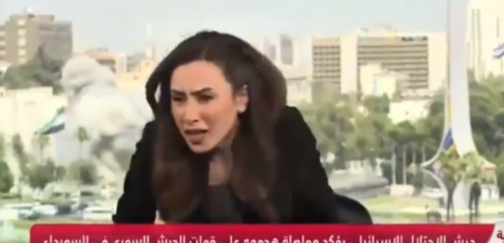 Σκηνές που κόβουν την ανάσα εκτυλίχθηκαν στη Δαμασκό κατά τη διάρκεια ισραηλινού αεροπορικού πλήγματος, με τα social media να