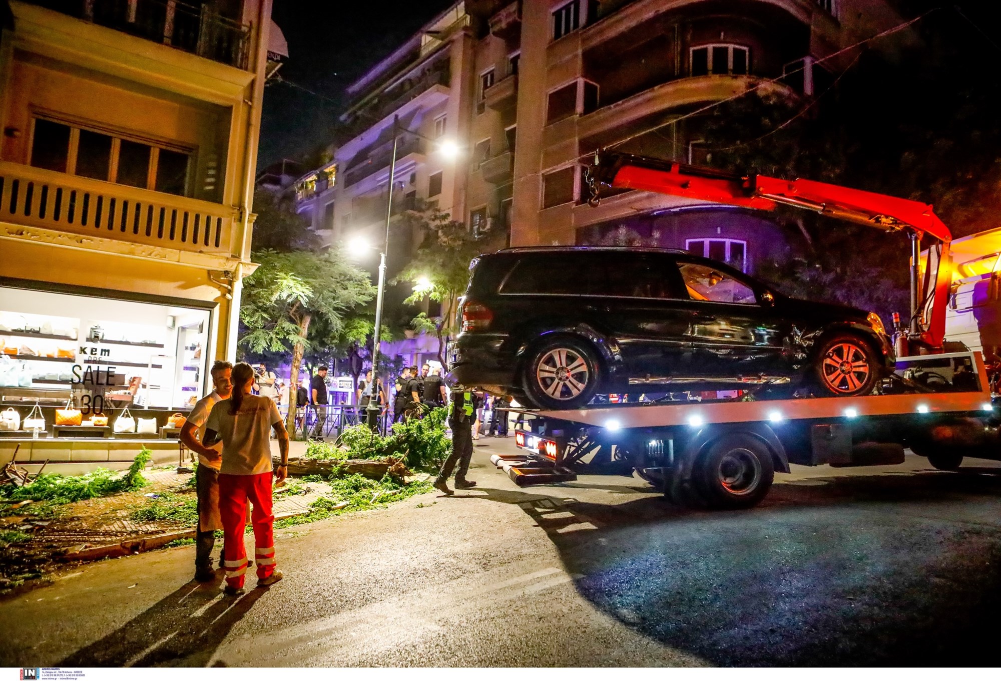 Μια βραδινή έξοδος μετατράπηκε σε εφιάλτη το Σάββατο στο κοσμοπολίτικο Κολωνάκι. Στη διασταύρωση Λουκιανού και Πατριάρχου