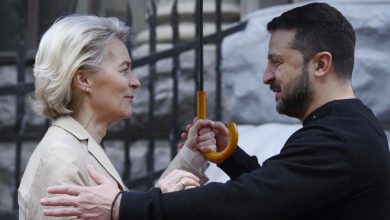 Μήνυμα αλληλεγγύης και σταθερής υποστήριξης προς το Κίεβο έστειλε η πρόεδρος της Ευρωπαϊκής Επιτροπής, Ούρσουλα φον ντερ Λάιεν