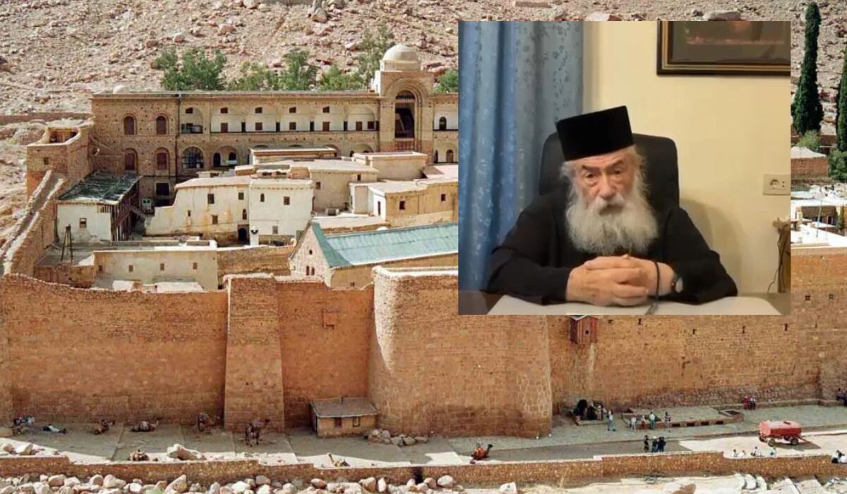 Εκρηκτικό παραμένει το κλίμα στη θρυλική Μονή της Αγίας Αικατερίνης στο Σινά, με το μεσημέρι της Τετάρτης να βρίσκει το μοναστήρι