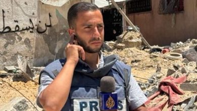 O Άνας αλ-Σαρίφ, 28 ετών, ήταν ένας από τους πιο γνωστούς Παλαιστίνιους δημοσιογράφους στη Γάζα.