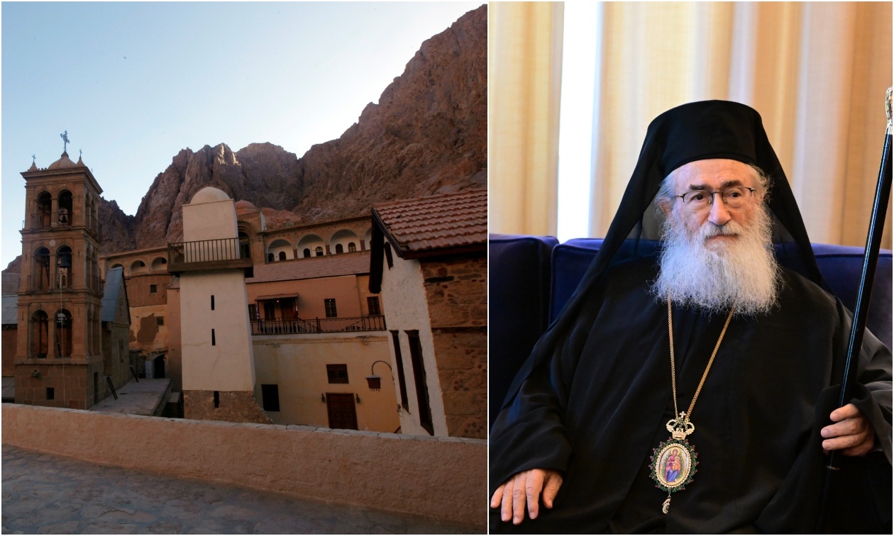 Ασυνήθιστες και θλιβερές εικόνες εκτυλίσσονται στη Μονή Σινά, όπου μια σοβαρή εσωτερική κρίση έχει πλήξει το κύρος του ορθόδοξου