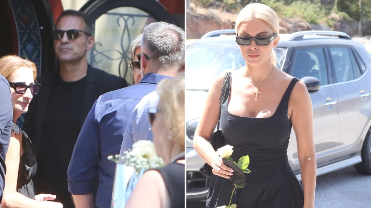 Φίλοι και συγγενείς έχουν συγκεντρωθεί αυτή την ώρα στο κοιμητήριο Χολαργού για να αποχαιρετήσουν την Αλεξάνδρα Νικολαΐδου