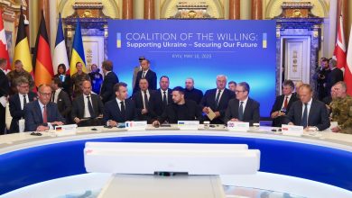 Οι Ευρωπαίοι ηγέτες τόνισαν ότι «τα διεθνή σύνορα δεν μπορούν να αλλάζουν διά της βίας», σχολιάζοντας τη συνάντηση του Αμερικανού