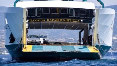 Σε εξέλιξη βρίσκονται οι τελευταίες προετοιμασίες για την αποκόλληση του φέρι μποτ της γραμμής Αγία Μαρίνα – Νέα Στύρα, το οποίο