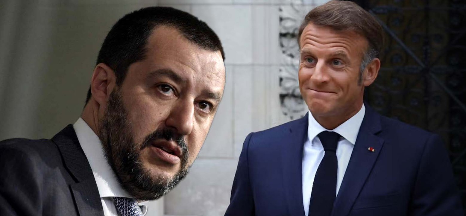 Ο αντιπρόεδρος της ιταλικής κυβέρνησης, Ματέο Σαλβίνι, εξαπέλυσε νέες επικρίσεις κατά του προέδρου της Γαλλίας, Εμανουέλ Μακρόν,