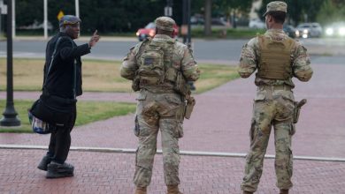 Η αμερικανική πρωτεύουσα βρέθηκε από το βράδυ της Κυριακής υπό έντονη στρατιωτική παρουσία, καθώς μονάδες της Εθνοφρουράς