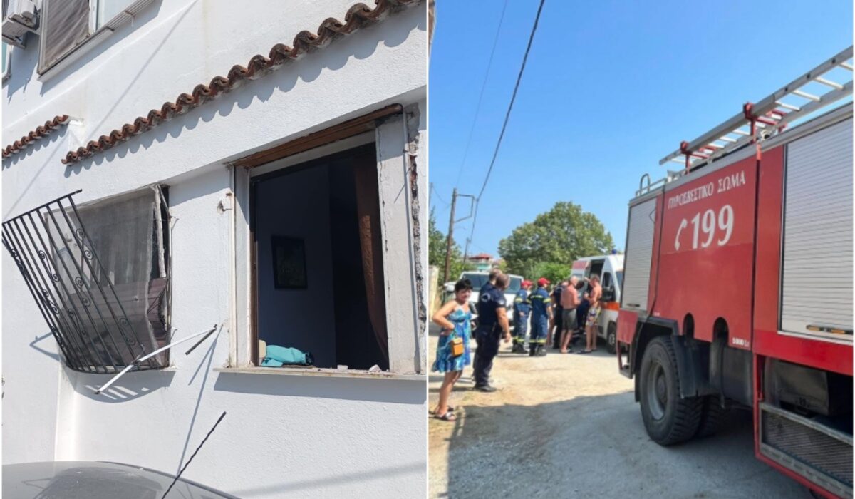 Συναγερμός σήμανε το μεσημέρι της Πέμπτης στην Ασπροβάλτα Θεσσαλονίκης, έπειτα από έκρηξη φιάλης υγραερίου που προκάλεσε