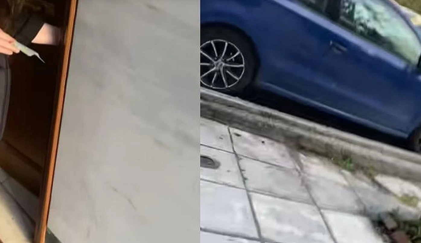 Έντονες αντιδράσεις έχουν προκαλέσει στα social media οι εικόνες ενός βίντεο που δείχνει την... υπερβολική αντίδραση από μια γυναίκα