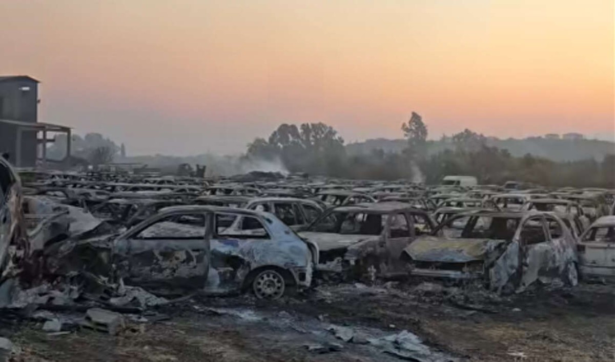 Η καταστροφική πυρκαγιά που μαίνεται στην Αχαΐα δεν άφησε τίποτα όρθιο στο πέρασμά της. Εκτός από δασικές εκτάσεις, σπίτια