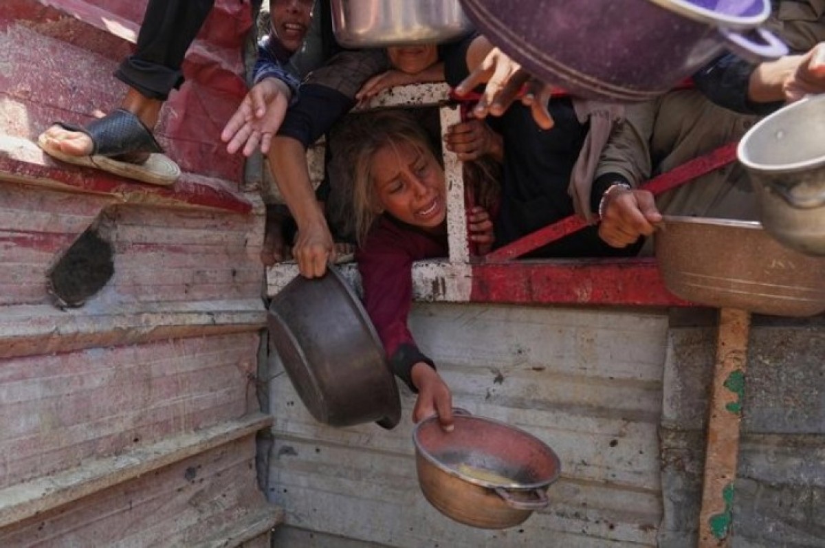 Τον Ιούλιο, σχεδόν 12.000 παιδιά κάτω των πέντε ετών διαγνώστηκαν με οξύ υποσιτισμό στη Λωρίδα της Γάζας, καταγράφοντας τον υψηλότερο