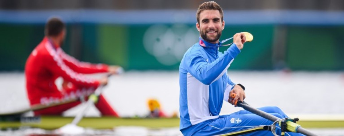 «Μπορεί να είμαστε μία μικρή χώρα και να φαίνονται οι άλλοι γίγαντες, αλλά τελικά μετρά η ελληνική ψυχή», τόνισε μετά τη μεγάλη του