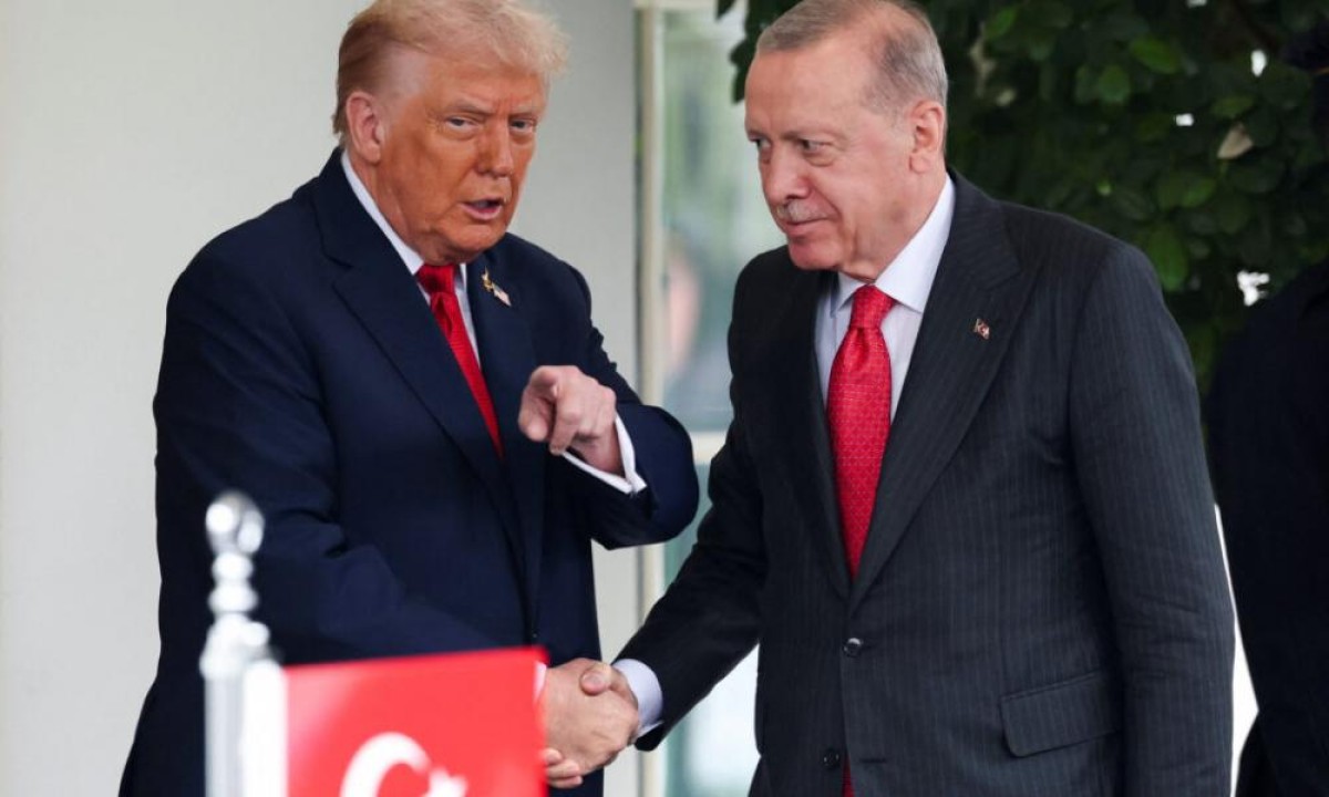 Η συνάντηση του Ρετζέπ Ταγίπ Ερντογάν με τον Αμερικανό Πρόεδρο Ντόναλντ Τραμπ την Πέμπτη σηματοδότησε την πρώτη επίσκεψη
