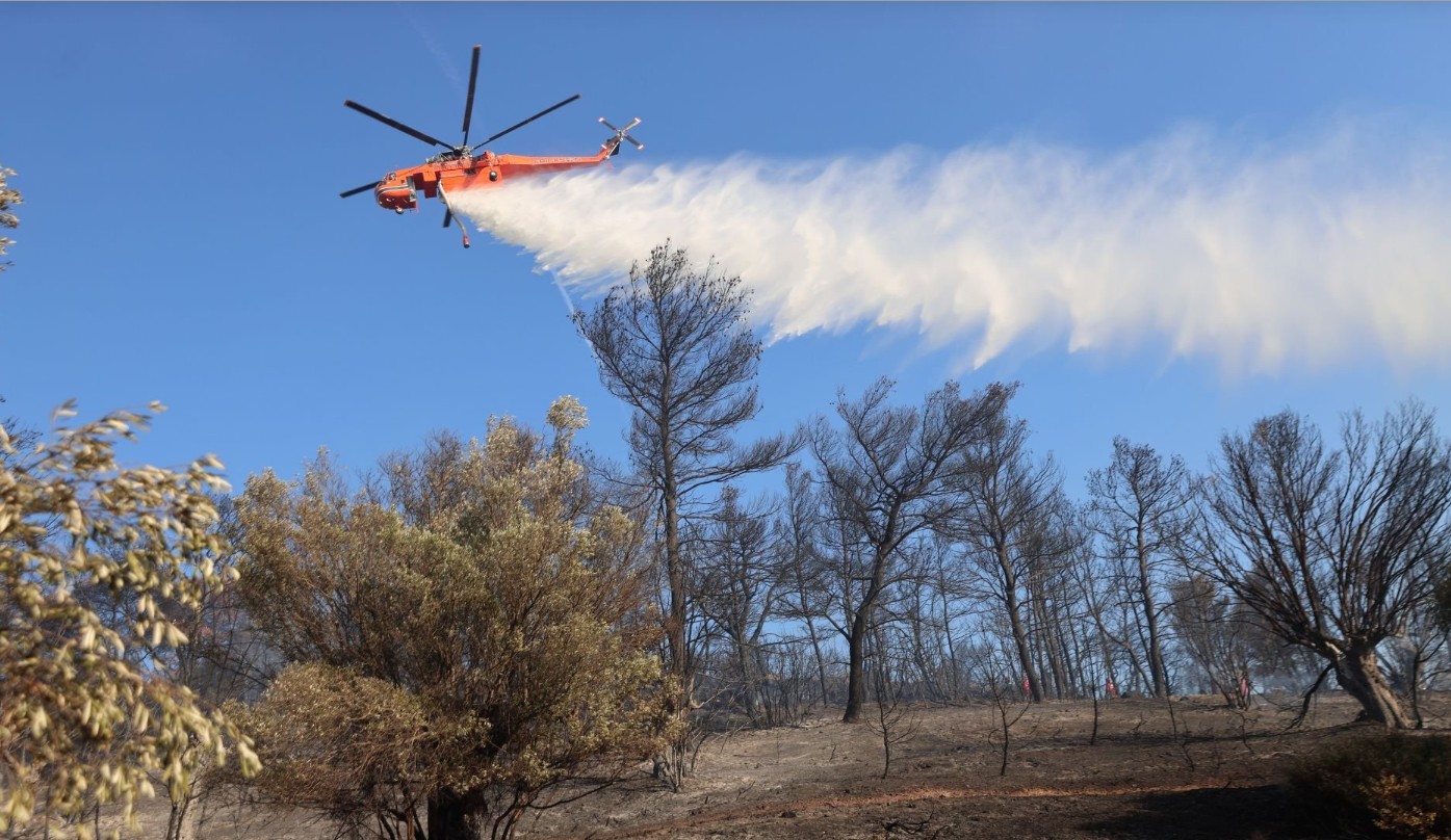 Συναγερμός σήμανε στην Πυροσβεστική Υπηρεσία το πρωί του Σαββάτου  όταν ξέσπασε πυρκαγιά σε αγροτοδασική έκταση στην περιοχή Αρχοντικό