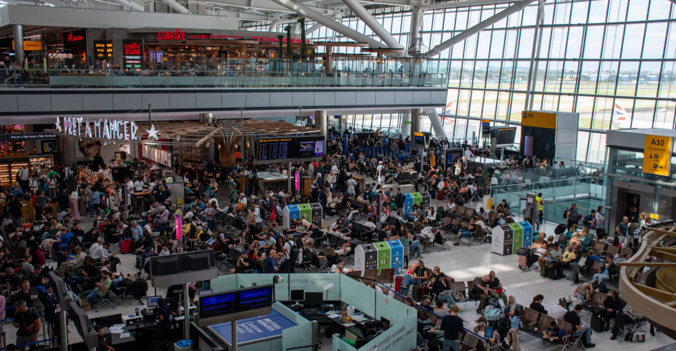 Σοβαρά προβλήματα και ακυρώσεις πτήσεων καταγράφονται από το βράδυ της Παρασκευής σε σημαντικά ευρωπαϊκά αεροδρόμια