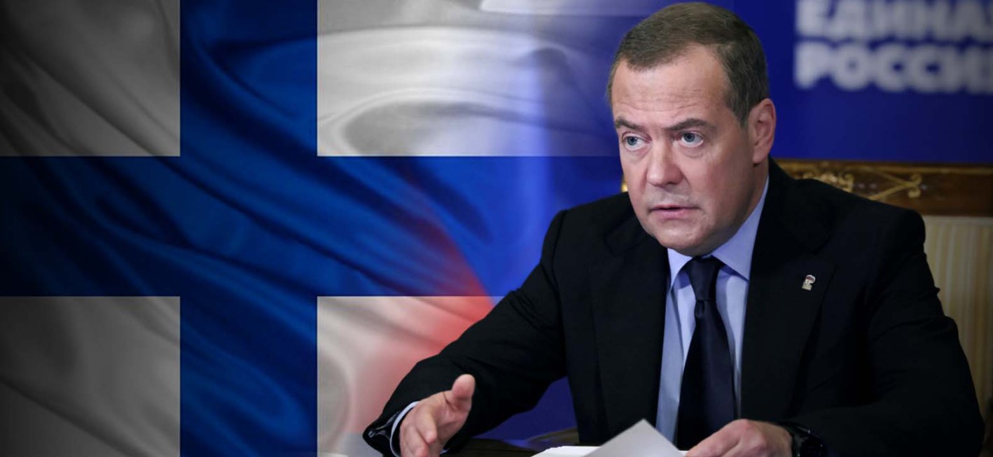 Σε άρθρο του με τίτλο «Το Νέο Φινλανδικό Δόγμα: Ηλιθιότητα, Ψέματα, Αχαριστία», ο Ντμίτρι Μεντβέντεφ υποστηρίζει ότι η Φινλανδία