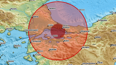 Σεισμός μεγέθους 5,2 βαθμών της κλίμακας Ρίχτερ σημειώθηκε στη Θάλασσα του Μαρμαρά, κοντά στην Κωνσταντινούπολη