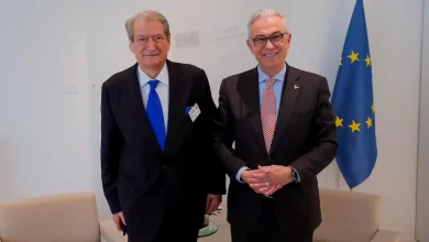 Ο Σαλί Μπερίσα, Πρόεδρος του Δημοκρατικού Κόμματος της Αλβανίας, κατήγγειλε στη Σύνοδο της Κοινοβουλευτικής Συνέλευσης του Συμβουλίου